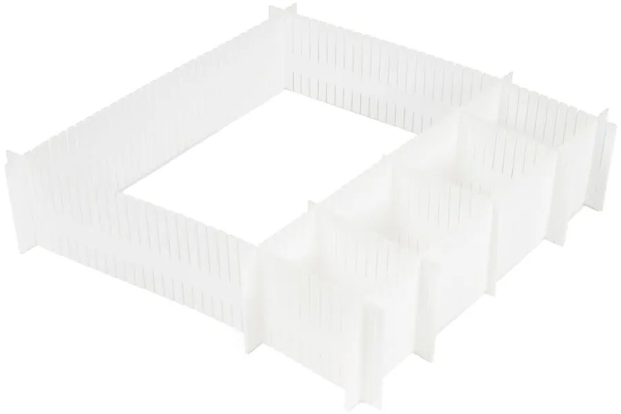 Drawer Dividers 6 db fehér fiókelosztó - Compactor