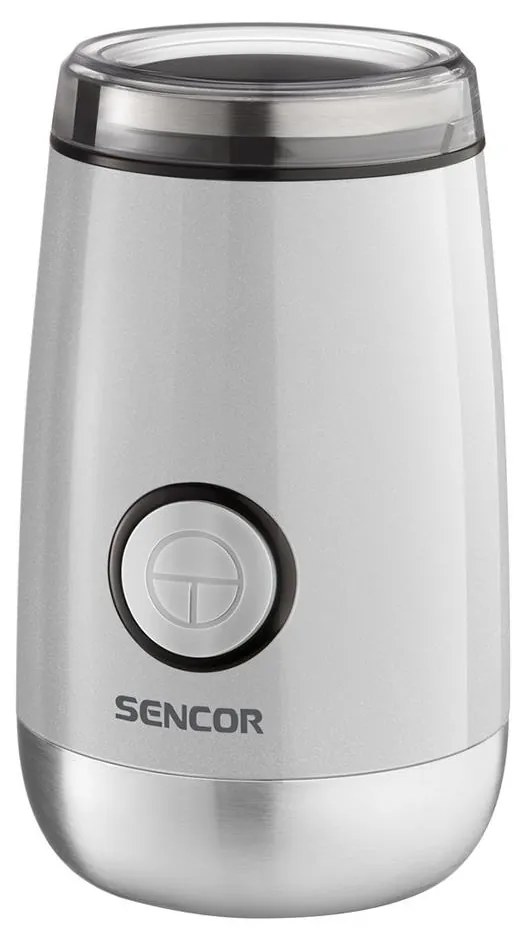 Sencor - Elektromos kávébab daráló 60 g 150W/230V fehér/króm