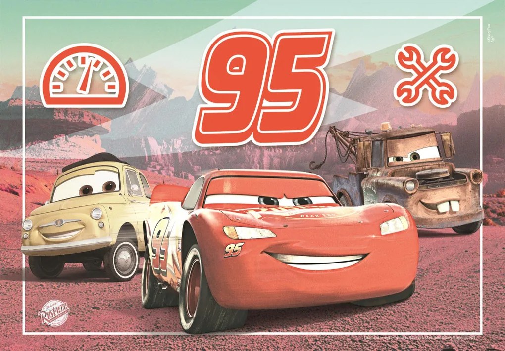 Disney Verdák Racing Team 60 db-os puzzle Clementoni