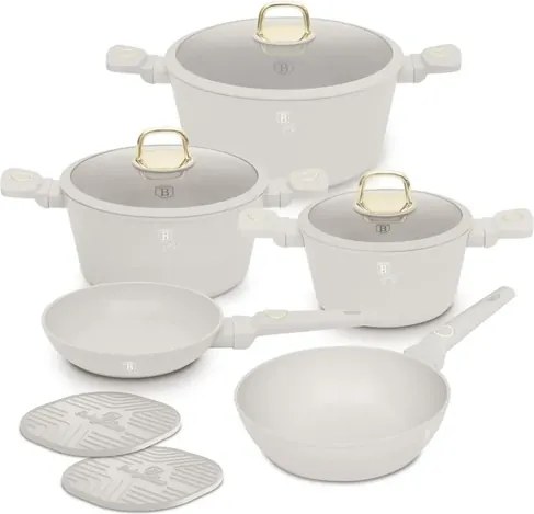 BerlingerHaus 10 részes edénykészlet Sahara Collection (BH/8080NN)