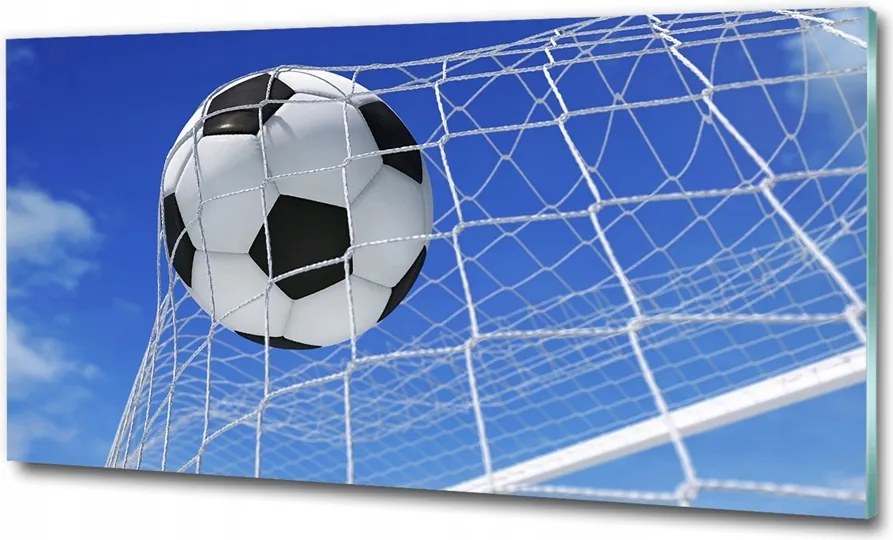 Fotó üvegfestmény Labdarúgó a stadionban 100x70