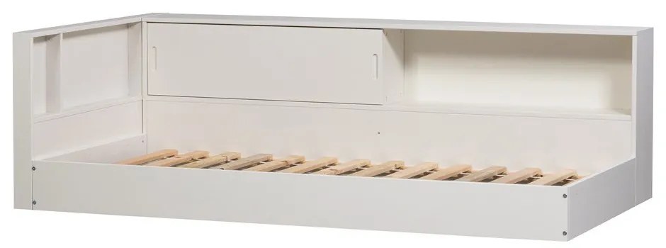 Fehér borovi fenyő egyszemélyes ágy ágyrács nélkül 90x200 cm Carter – WOOOD