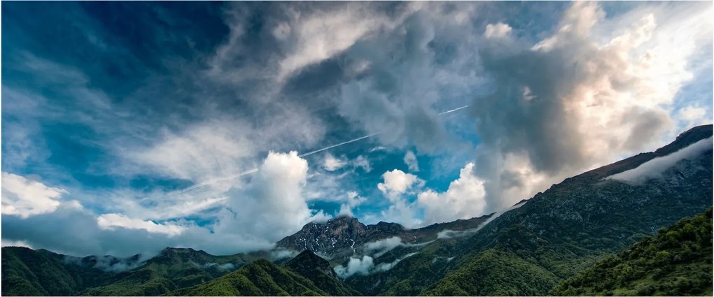 Hegyei kép (120x50 cm)