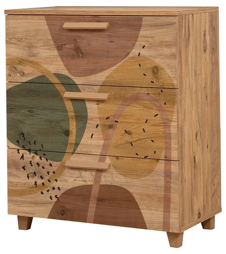 Leva Gravis Atlantic Pine komód