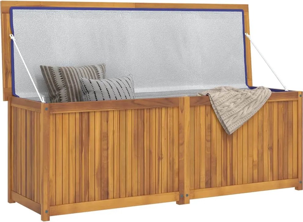 Tömör Tíkfa Kerti Láda 150 X 50 X 55 Cm