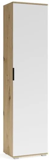 CLIF SL-50 fali szekrény kézműves tölgy/fehér