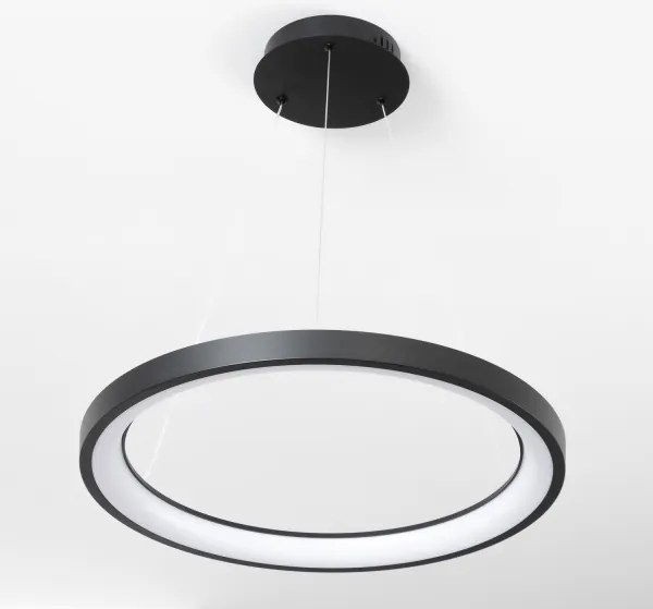 Brilagi - Dimmelhető LED zsinóros függőlámpa FALCON SLIM LED/42W/230V Ø 50 cm fekete +DO