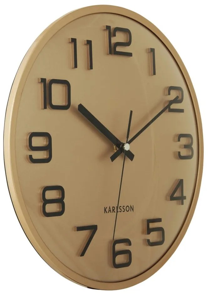 Falióra ø 30,5 cm 3D Numbers – Karlsson