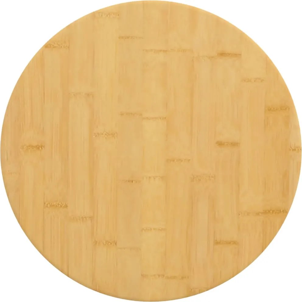 vidaXL bambusz asztallap Ø40 x 2,5 cm