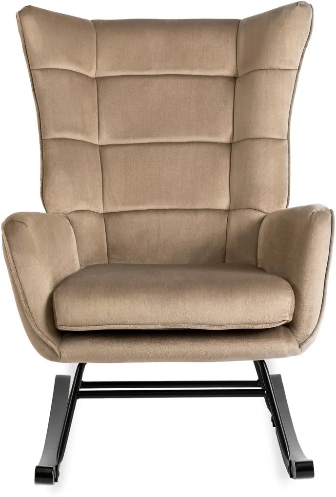 Hintafotel Bézs Bársony Kárpittal. JACKSON