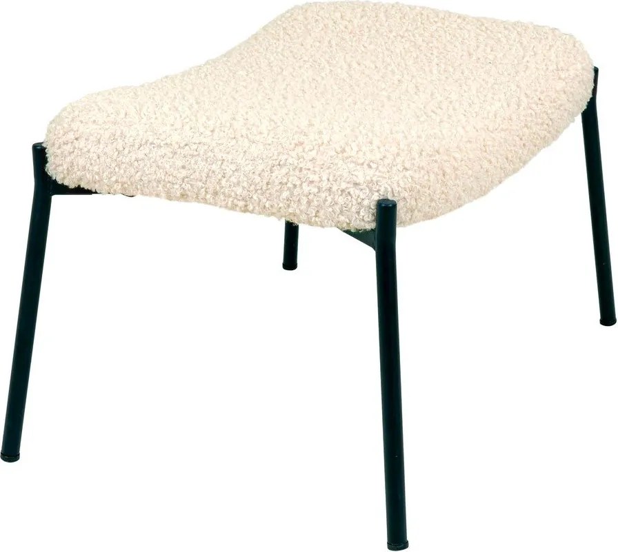 Krémszínű műszőrme lábtartó Glasgow – House Nordic