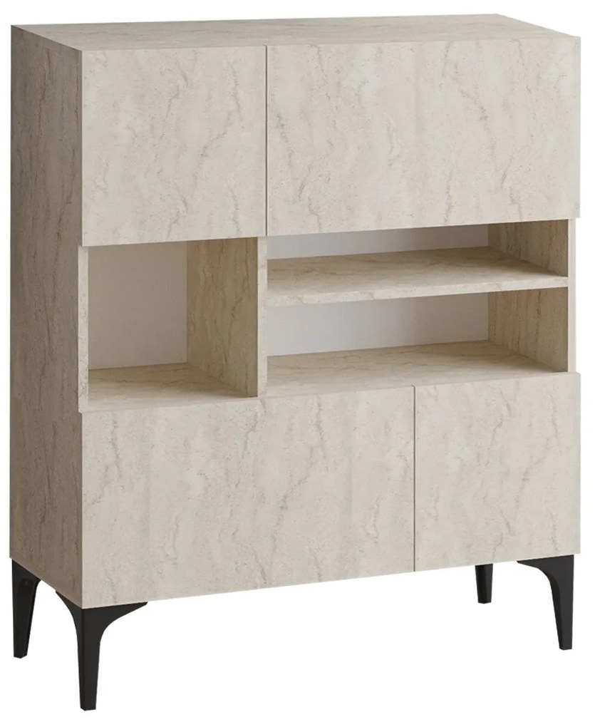 Konzolasztal Krista - Travertine