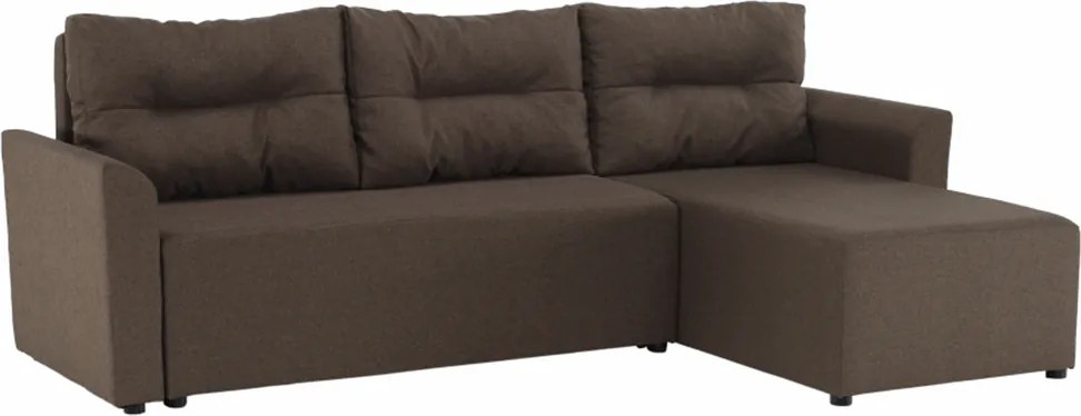 Univerzális ülőgarnitúra, barna, PLAY