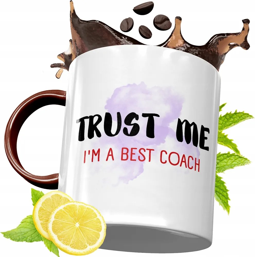 Bordó Bögre Edzőnek Születésnapi Ajándék fényképes nyomtatással