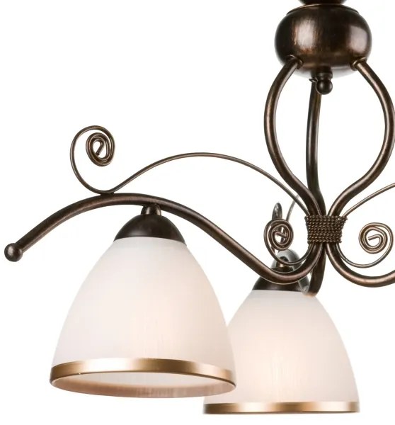 Csillár láncon RETRO II 3xE27/60W/230V