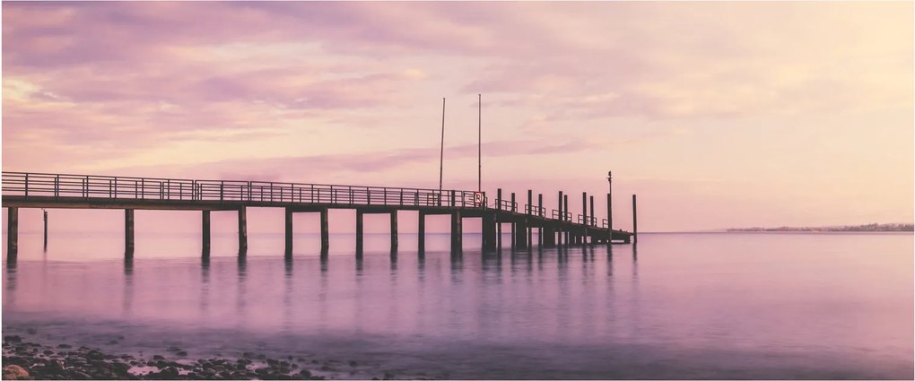 Kép - Kikötő (120x50 cm)