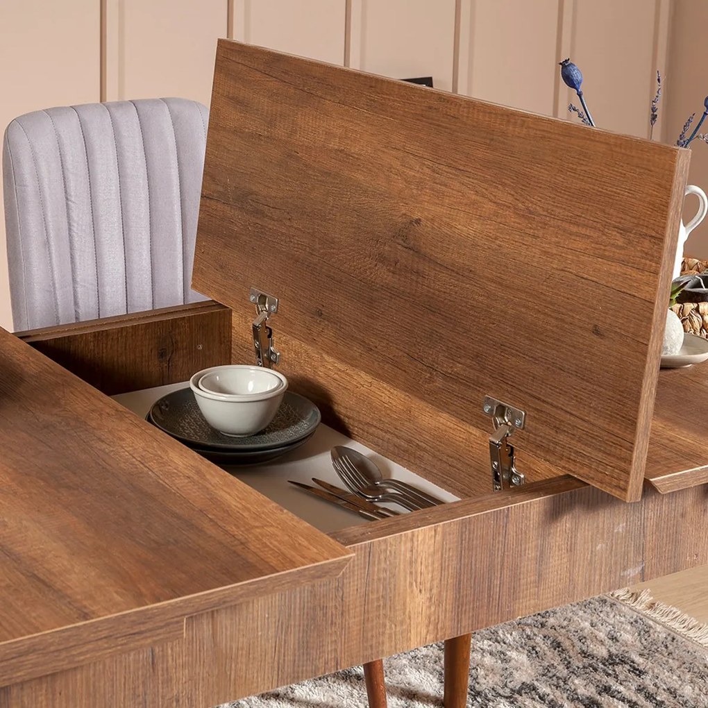 Vina Walnut étkezőasztal