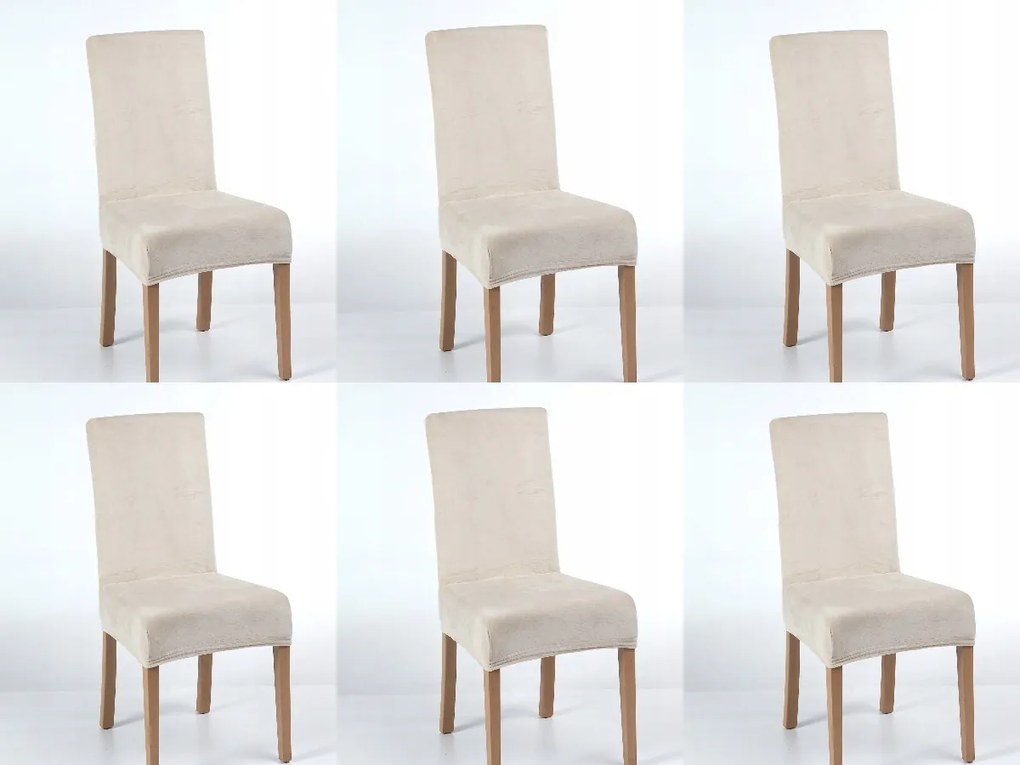 Rugalmas huzat Velúr 2.0 világos Bézs 6 db