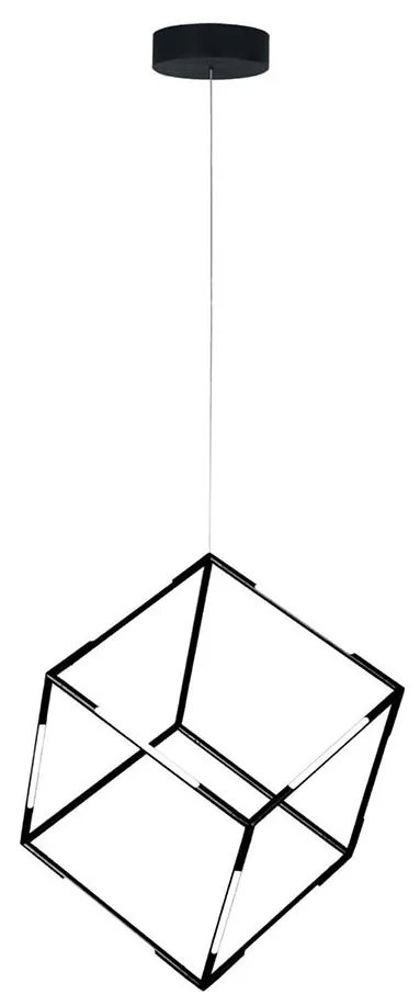 Klausen 142025 - LED Csillár zsinóron DICE LED/48W/230V fekete