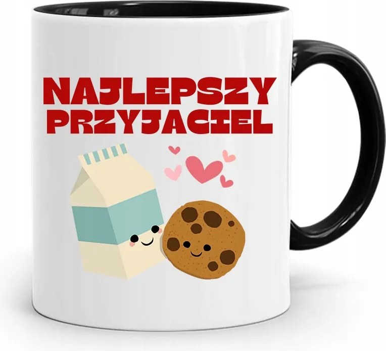 Fekete Bögre Barátnak Legjobb Barát fényképes nyomtatással