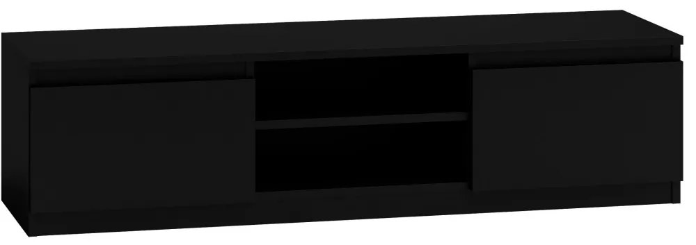 Baltrum RTV140 TV állvány, 140x36x40 cm, fekete