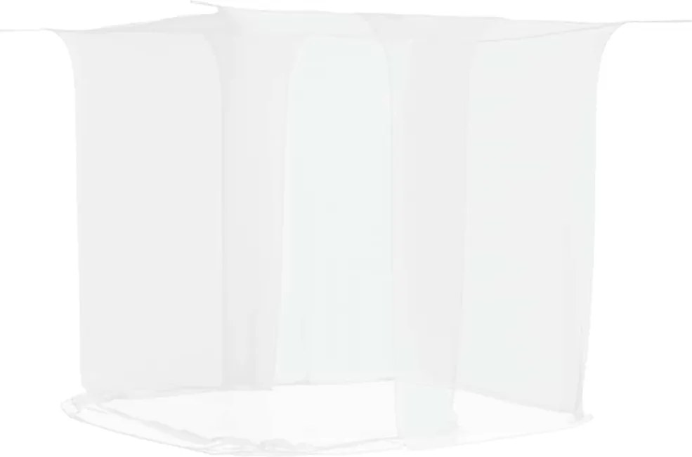 vidaXL fehér lógó szúnyogháló 156 hálószem 220x150x180 cm