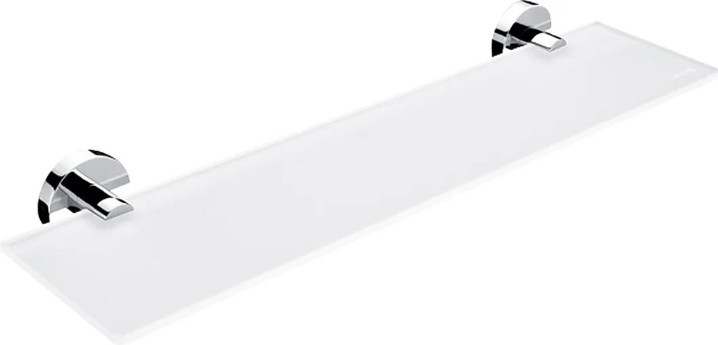 Nimco Unix fürdőszobai polc matt üveg 50 cm Un 13091B-50-26