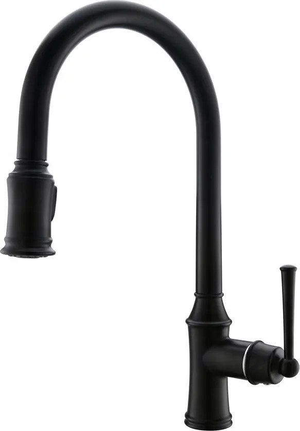 Konyhai csaptelep fekete Retro Dena Black Mat Ww