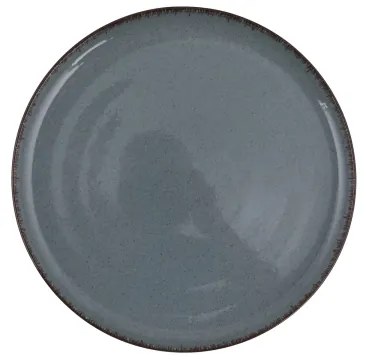 24 részes kék porcelán étkészlet