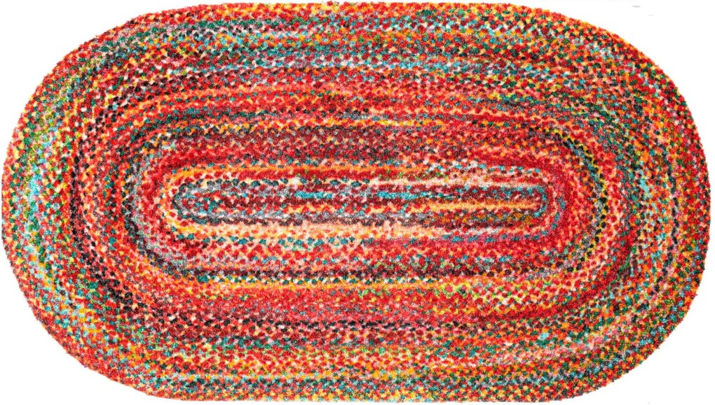 Színes szőttes szennyfogó szőnyeg - 50*90 cm (Választható méretek: 50*90 cm)