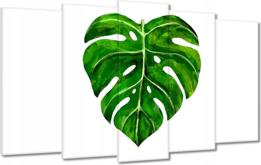 Vászonkép 100x60 Modern levél motívum