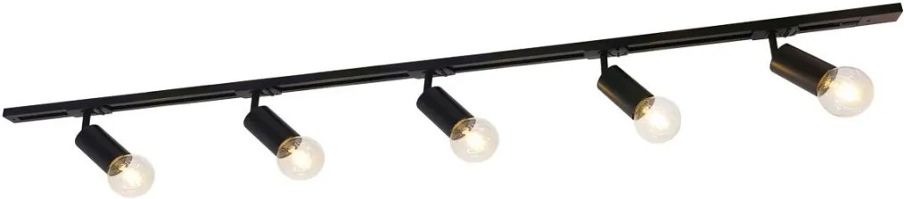 Italux MARVI TR DOLORES 922503-5-BL-SET Sínreflektor 5x40W/E27 IP20