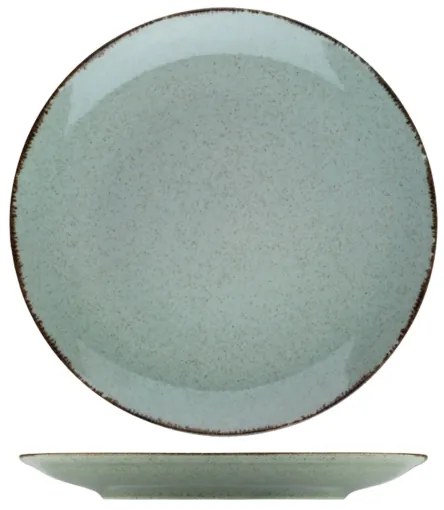 24 részes zöld porcelán étkészlet