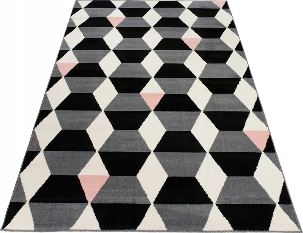 Szőnyeg 160x225 Pasztell Modern Geometrikus 2b