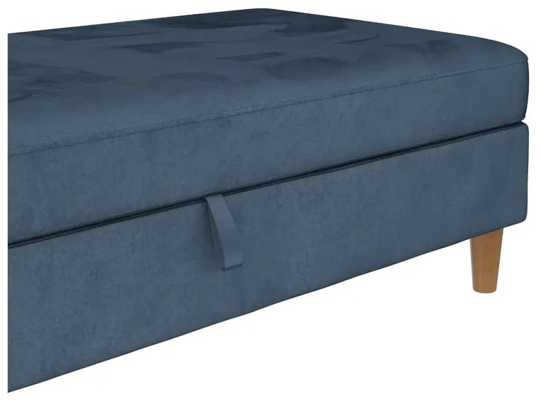 Kék bársony lábtartó Lilly – Støraa