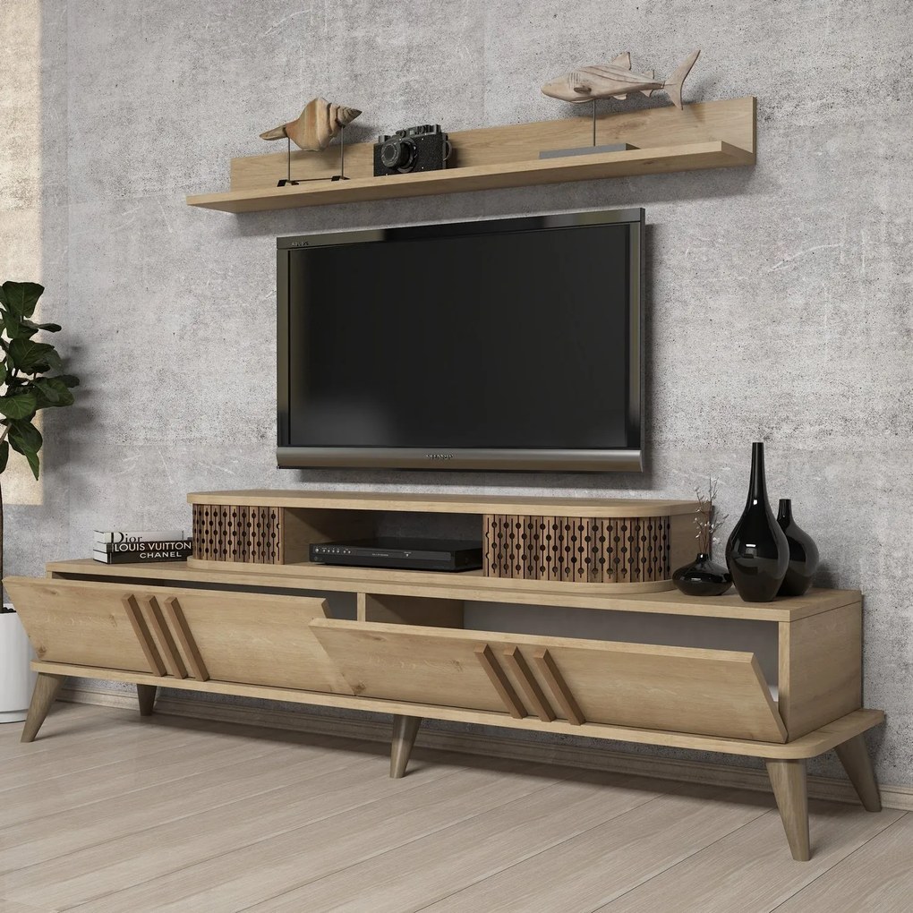 TV szekrény Eylül - Oak
