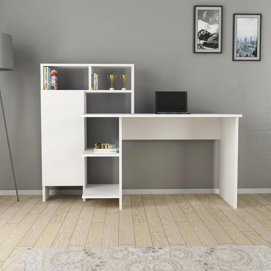 Íróasztal Bugra - White