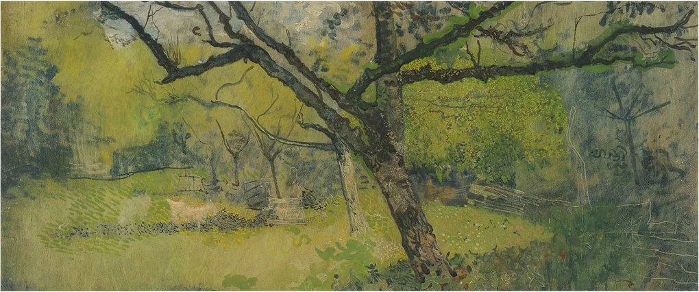 Stílusos Dekoratív Fotótapéta Flizelin Zöld tájkép 250x104 Ragasztó