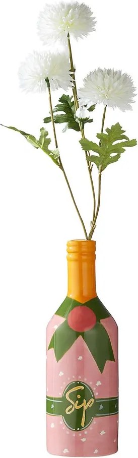 SIP kerámia váza 24 cm , pezsgősüveg