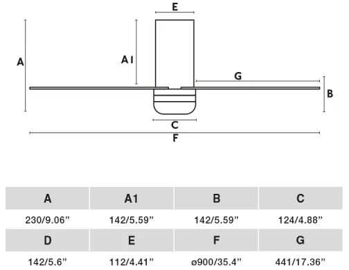 FARO 33833WT-1TW-LED Dimmelhető ventilátor MINIPUNTTUB S 10W/230V barna/fehér átm. 90 cm WT + távirányító