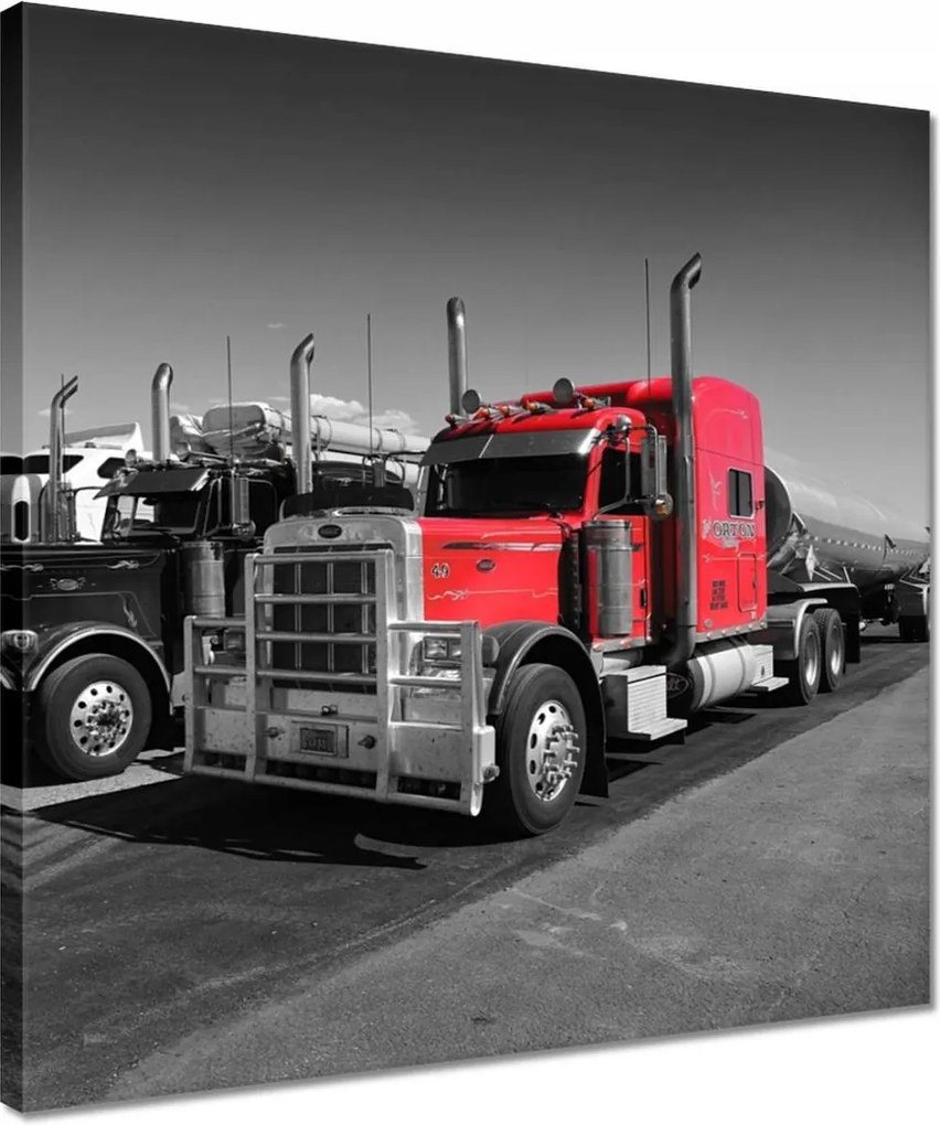 Vászonkép 40x40 Amerikai traktor