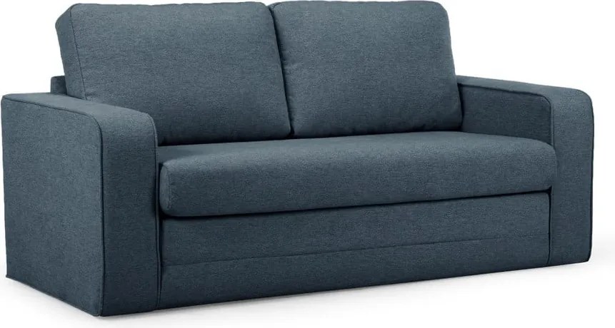Kék kinyitható kanapé 160 cm Come – Bobochic Paris