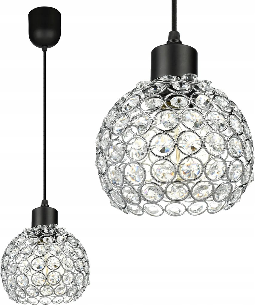 Mennyezeti Függőlámpa Csillár Plafon Led Kristály