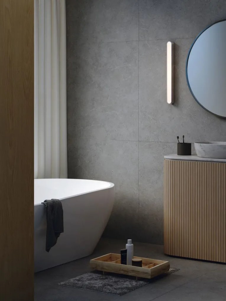 ASTRO LIGHTING 1440001 ATTICUS Modern Kültéri Fali Lámpa Csiszolt Króm LED IP44