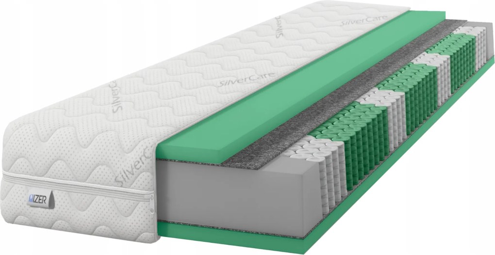 70x190 rugós matrac Multipocket Hr H4 21cm kemény