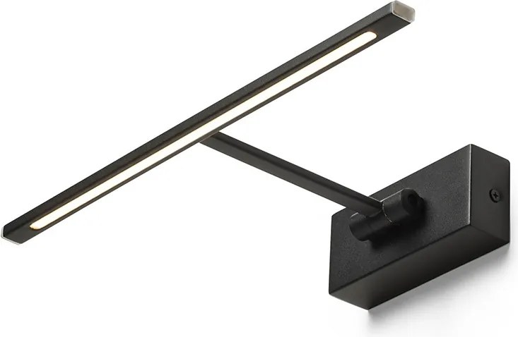 RENDL FRESCO 34 fali lámpa fekete 230V LED 6W 3000K