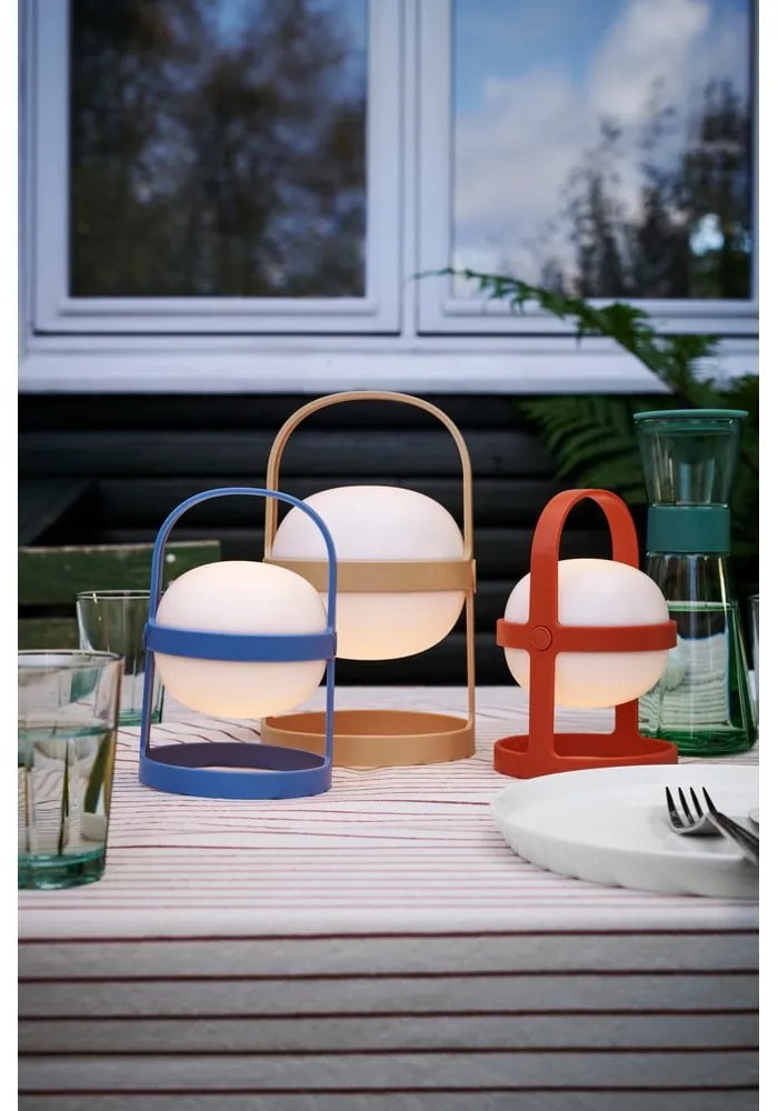 Napelemes-USB-s hordozható LED kültéri lámpa ø 15 cm Soft Spot – Rosendahl