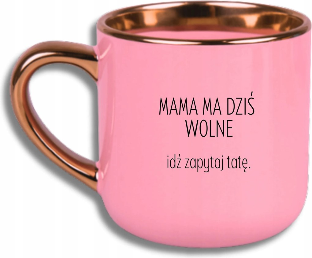 Bögre Rózsaszín Elegáns Nagy Anya Ma Szabad