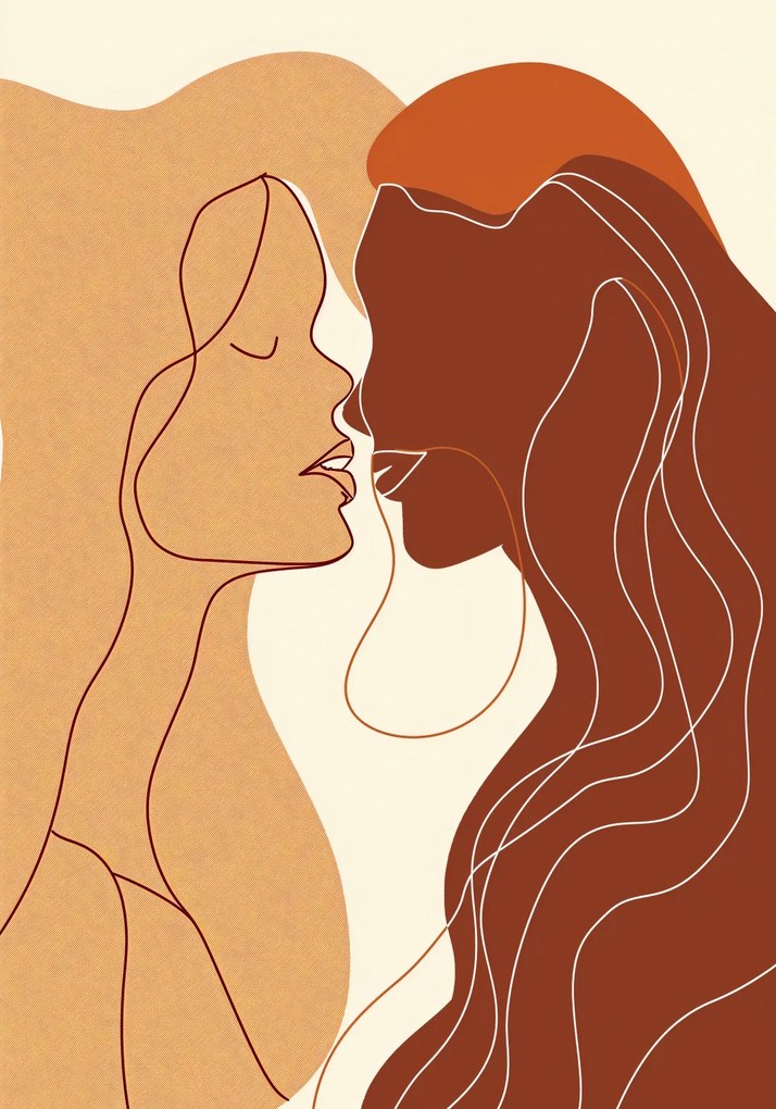 Poszter 70x100cm Érzékiség Szintetez