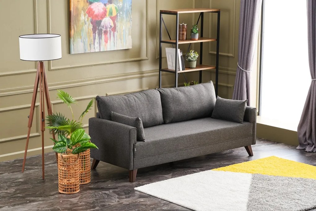 3 személyes kanapé Bella Sofa For 3 Pr - Antracit